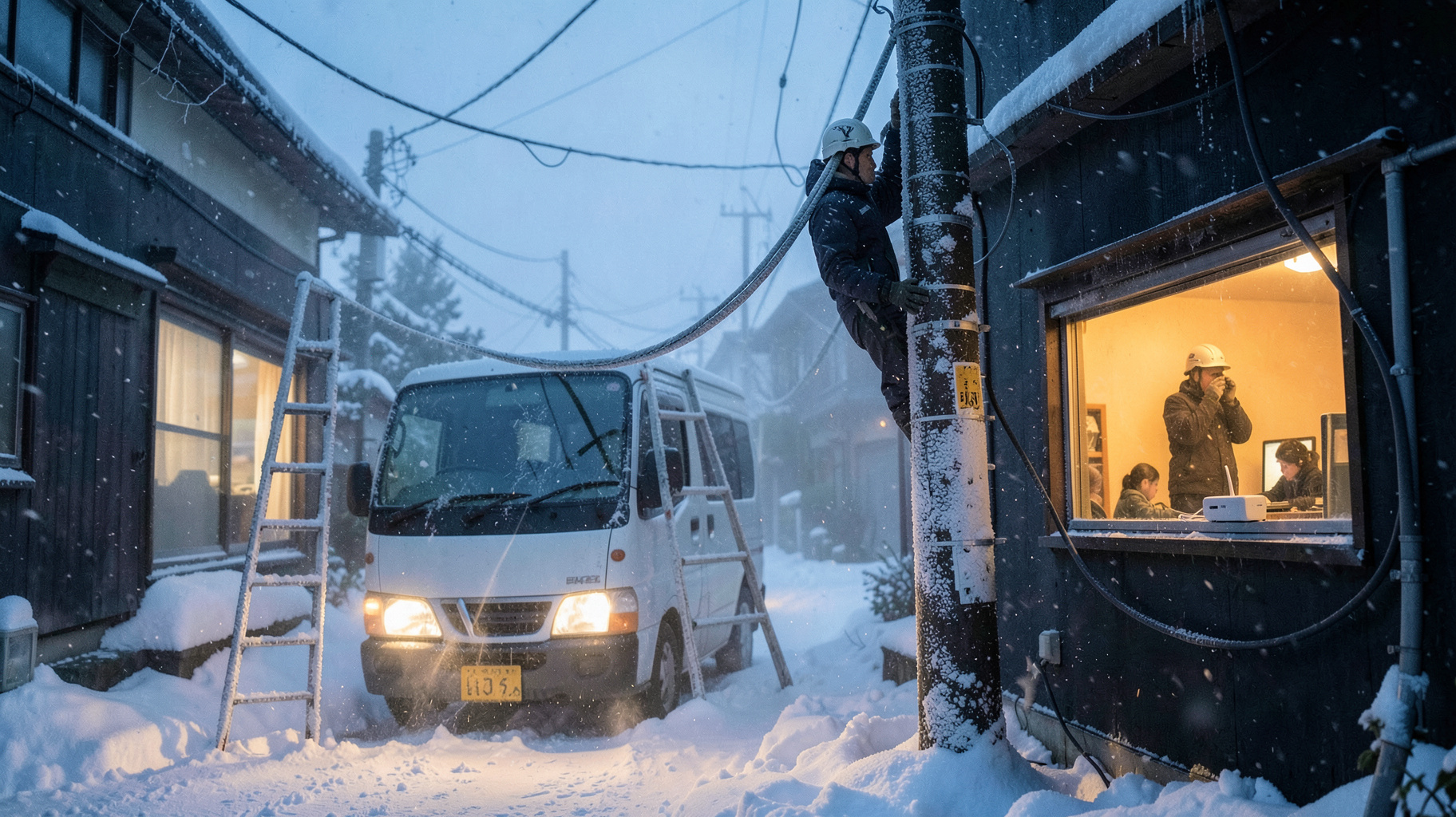 北海道の光回線1,000人調査から読む雪国の通信事情